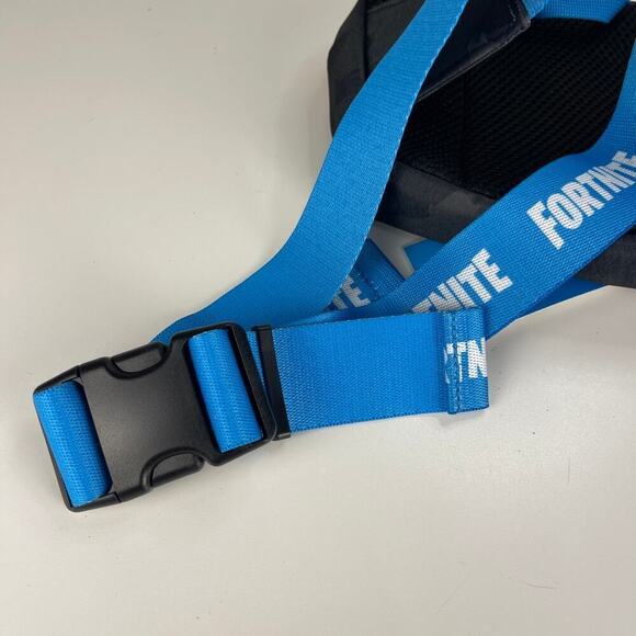 FORTNITE Multiplier NEW Waist Bag Black Blue Adjustable Functional Fanny Pack - Picture 6 of 10